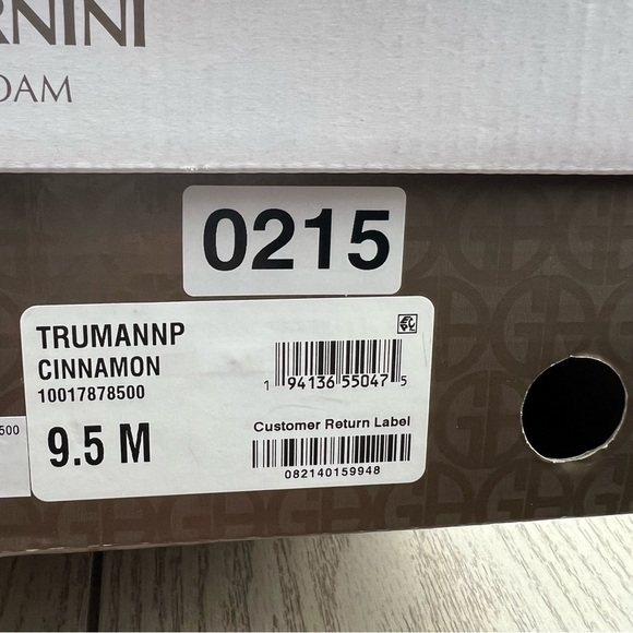 Giani Bernini Women's Trumann Memory Foam Block Heel Dress Booties 9.5M Cinnamon - Picture 10 of 10